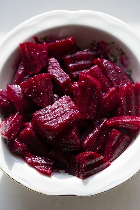 פשוט טעים. סלט הסלק של דליה // צילום: איתיאל ציון